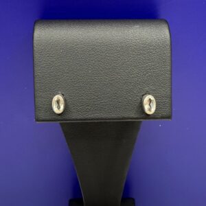 White Topaz Birthstone Studs