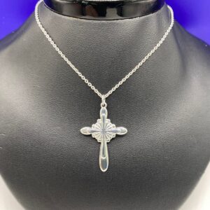 Bursting Cross Necklace
