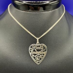 "Happy Anniversary" Charm