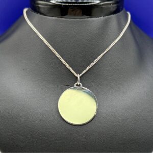 Large Plain Disc Charm