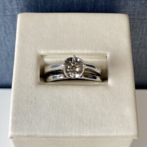 White Gold Solitaire Engagement Ring