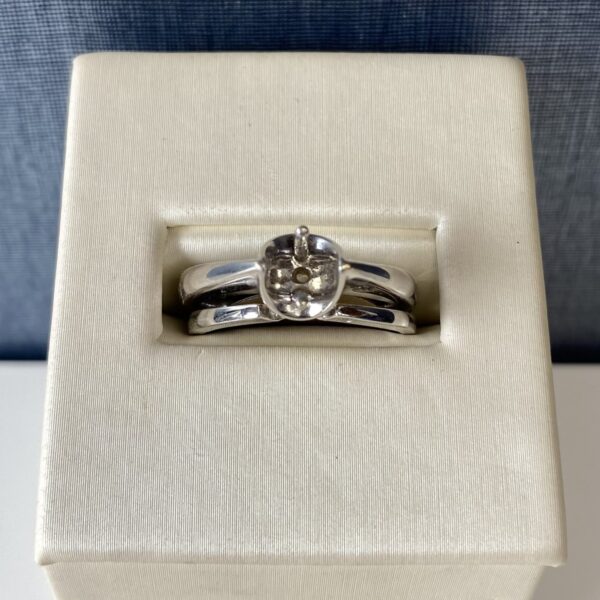 White Gold Solitaire Engagement Ring