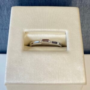 White Gold Plain Wedding Band