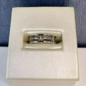 White Gold Toe Ring