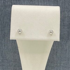 White Gold Studs