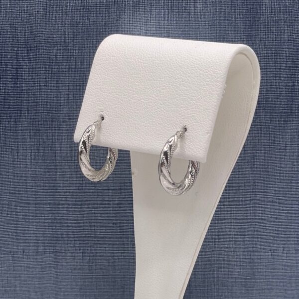 Yellow Gold Hoops