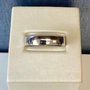 Plain White Gold Band