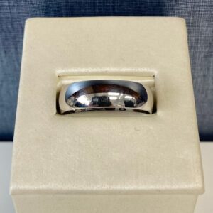 Plain White Gold Band