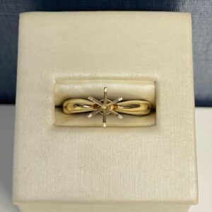 Yellow Gold Solitaire Engagement Ring