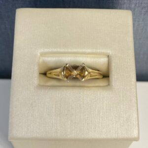 Yellow Gold Solitaire Engagement Ring