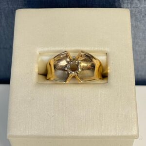 Yellow Gold Solitaire Engagement Ring