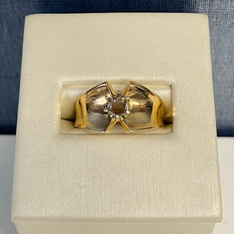 Yellow Gold Solitaire Engagement Ring