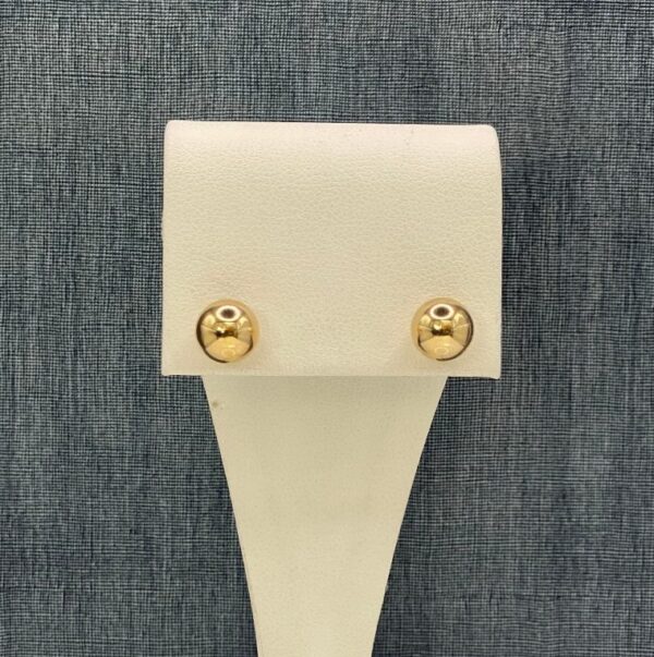 Yellow Gold Studs
