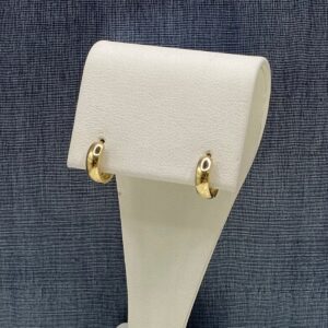 Yellow Gold Huggies
