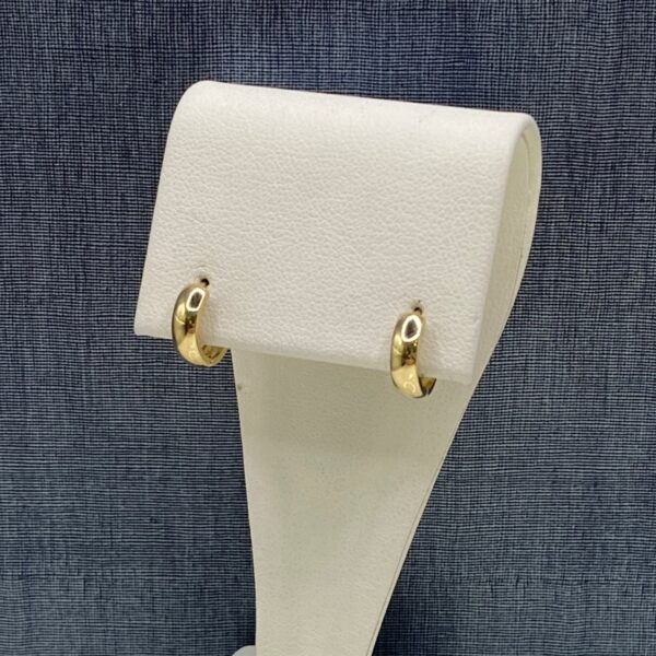 Yellow Gold Huggies