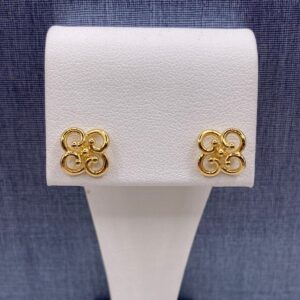 Twisted Clover Studs