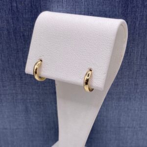 Yellow Gold Huggies