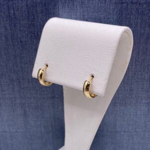 Yellow Gold Huggies