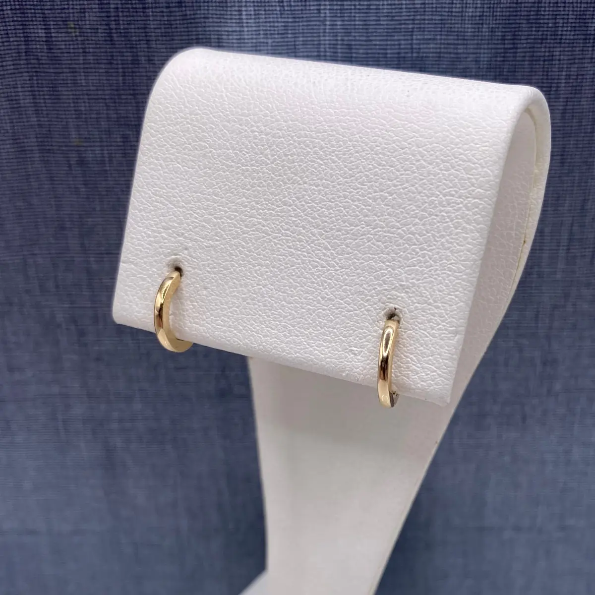 Small Yellow Gold Huggies