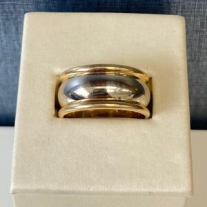 Two Tone Yellow and White Band