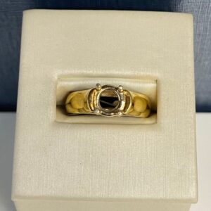 Yellow Gold Solitaire Engagement Ring