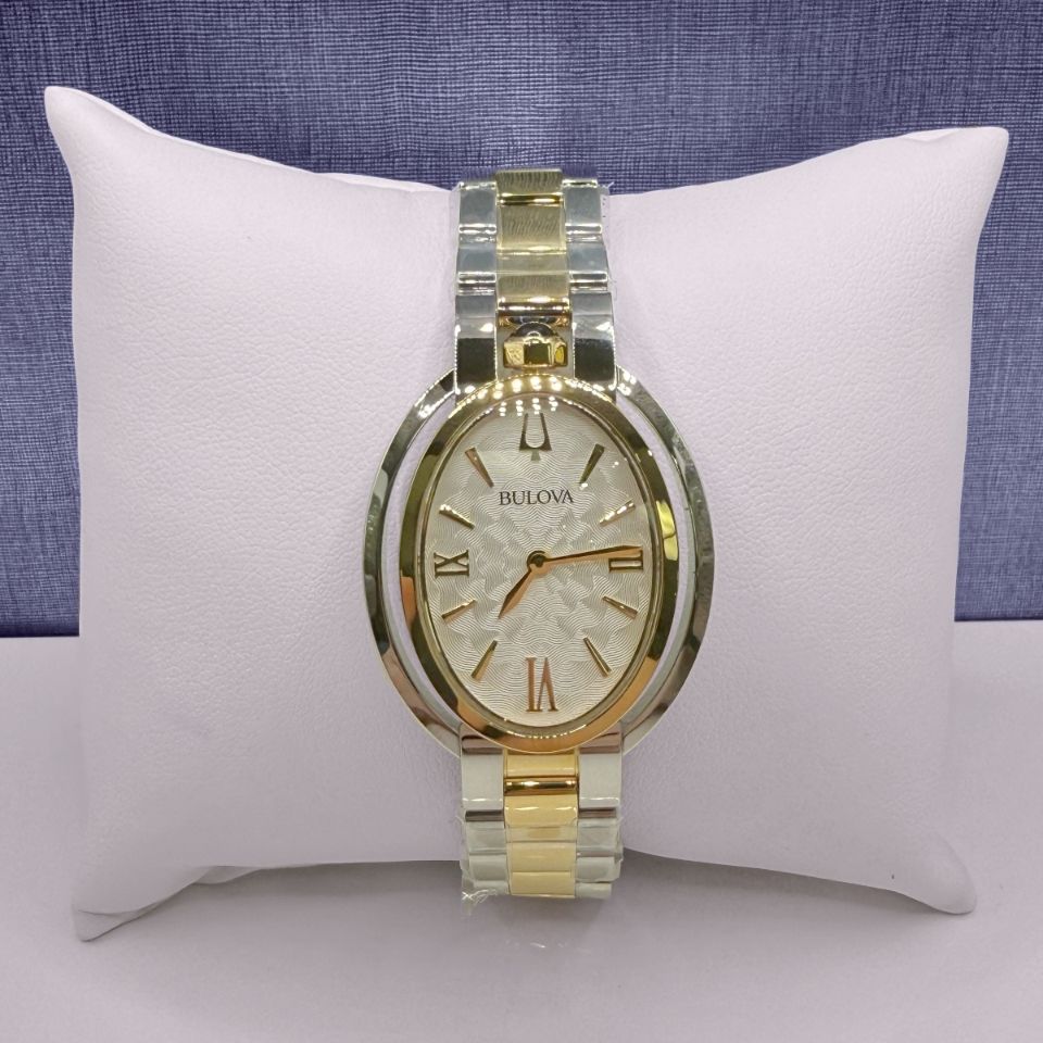 Two Tone Bulova with Empty Space