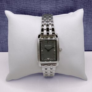 White and Gray Bulova