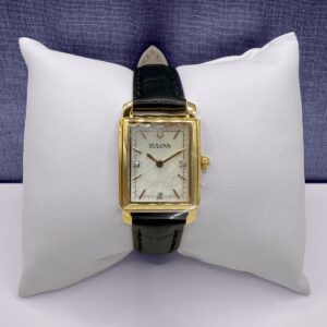 Yellow and Black Bulova