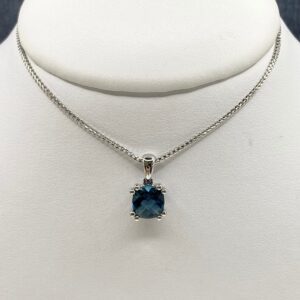London Blue Topaz Pendant