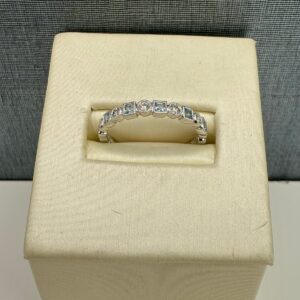 Topaz and Diamond Stackable