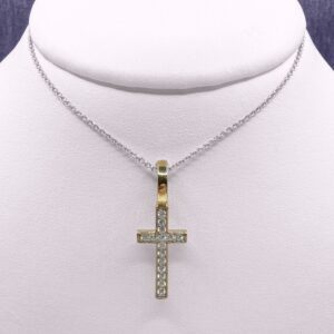 CZ Cross Necklace
