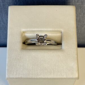 Platinum Solitaire Engagement Ring