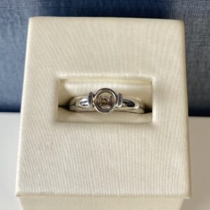 White Gold Solitaire Engagement Ring