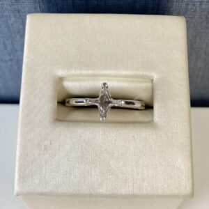 White Gold Solitaire Engagement Ring