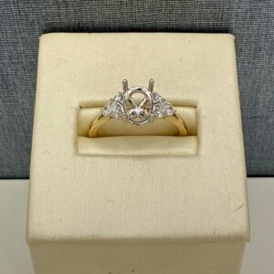 Two Tone Diamond Mounting