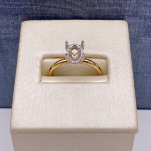 Two Tone Oval Mounting