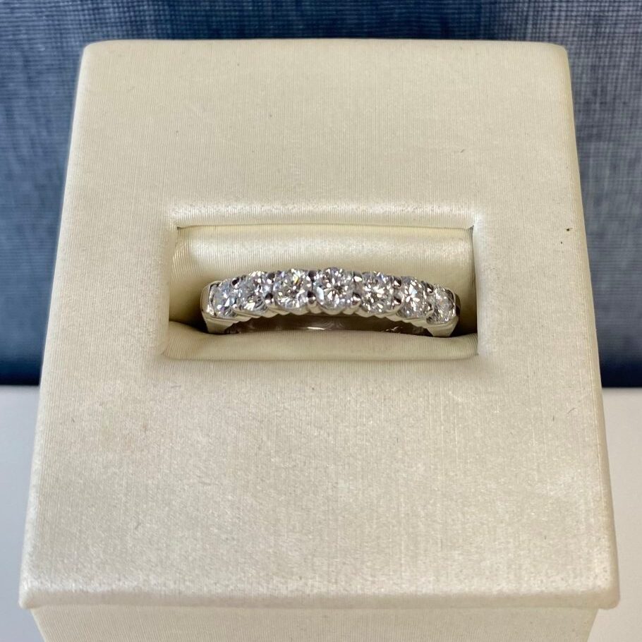 White Gold Diamond Wedding Band