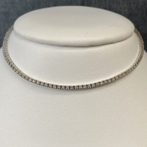 Diamond Necklace in 14k White Gold