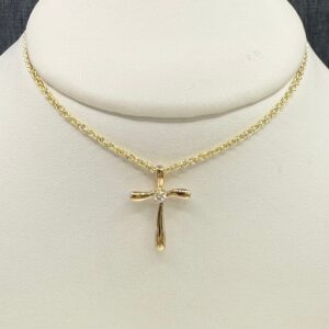 Diamond Cross Pendant