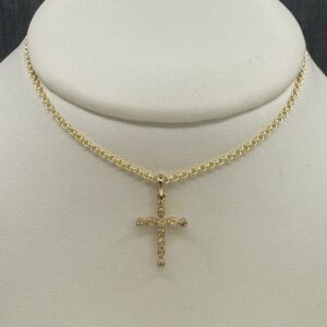 Diamond Cross Pendant