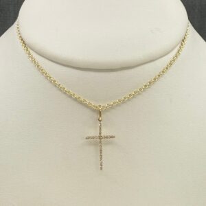 Diamond Cross Pendant