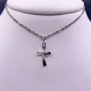 Dual Finish Bypass White Cross