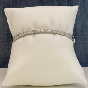 Diamond and White Gold Bracelet