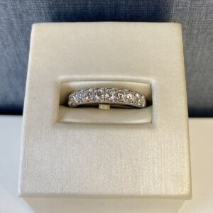 White Gold Diamond Wedding Band