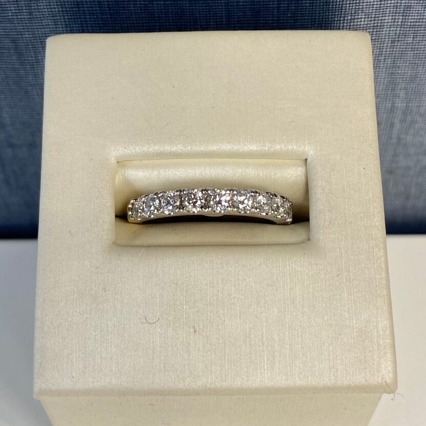 White Gold Diamond Wedding Band