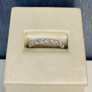 White Gold Diamond Wedding Band