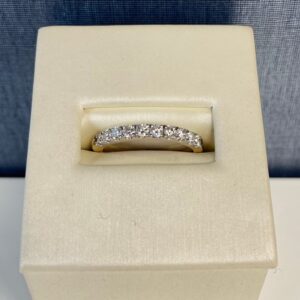 White Gold Diamond Wedding Band