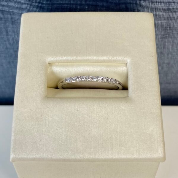 White Gold Diamond Wedding Band