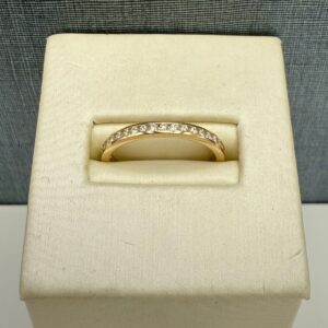 Yellow Gold Diamond Band