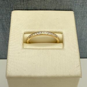 Yellow Gold Diamond Band